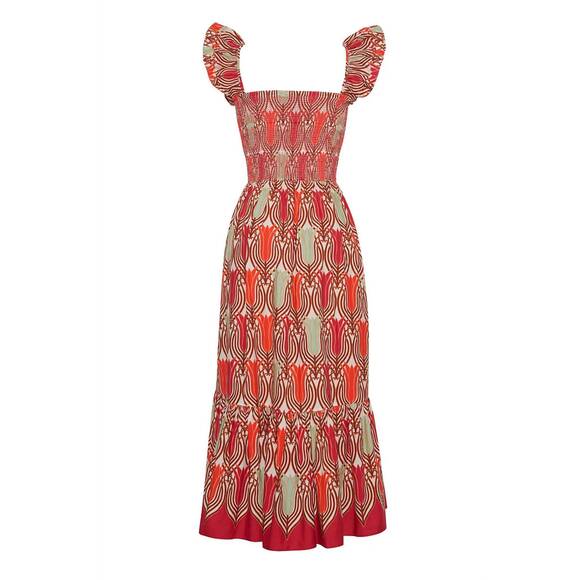 NEW CARA CARA women's ruby dress in lana egret - Picture 2 of 2